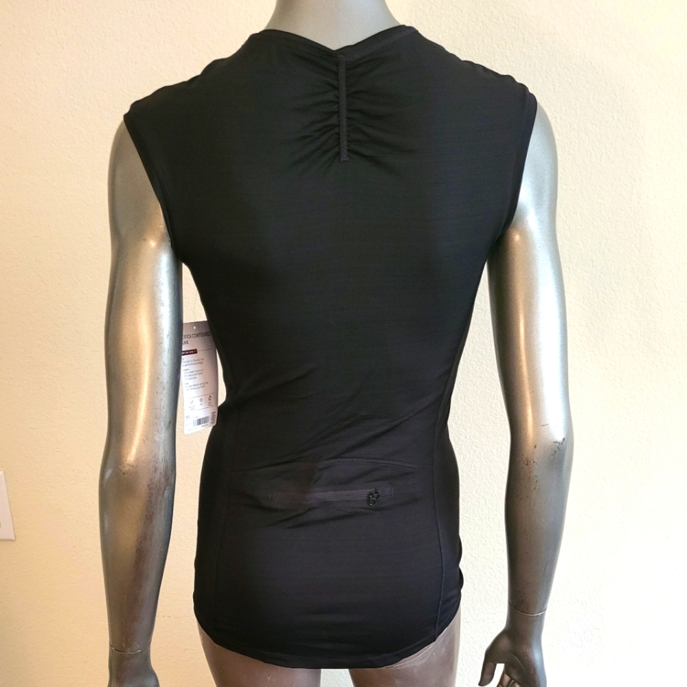 243. NWT Athleta athletic black sleeveless to size XS - Picture 2 of 5